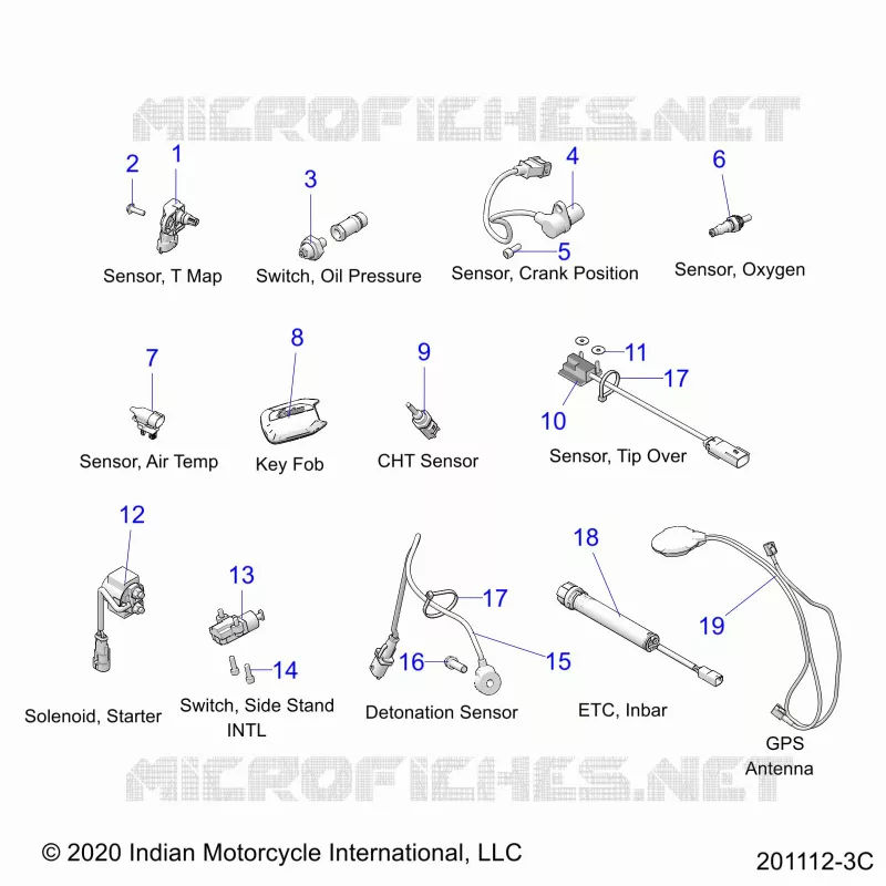 ELECTRICA, COMPONENTS 2 - N22DLABH/DLDBH ALL OPTIONS (201112