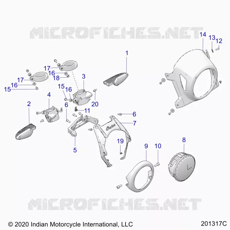 ELECTRICA, FORWARD LIGHTING (CARBON)