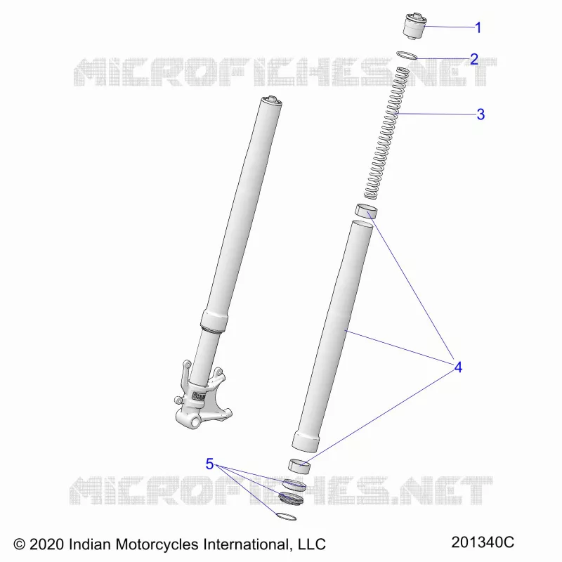 SUSPENSIÃ“N DELANTERA FORKS