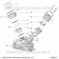 ENGINE, CYLINDER AND CULATA MNTG.