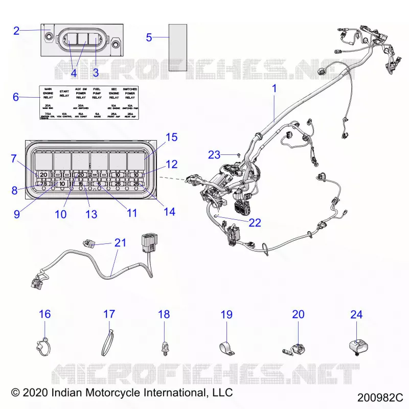 ELECTRICA, WIRE HARNESS