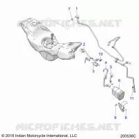 GASOLINA LINES AND CANISTER (EVAP)