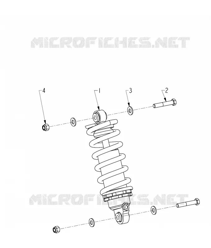 SUSPENSIÓN TRASERA CHOQUE ABSORBER
