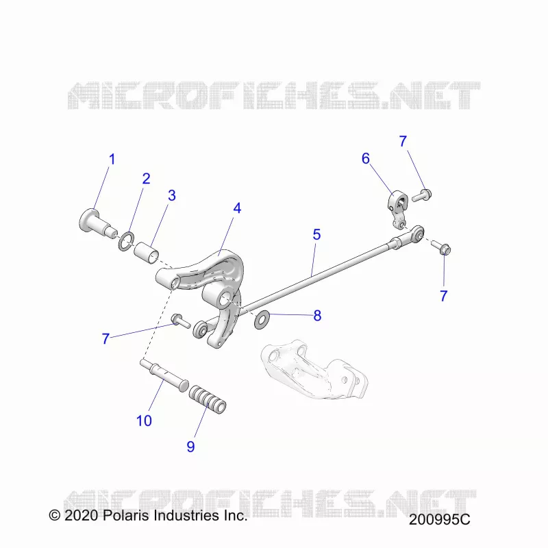 TREN, SHIFT PEDAL AND LINKAGE