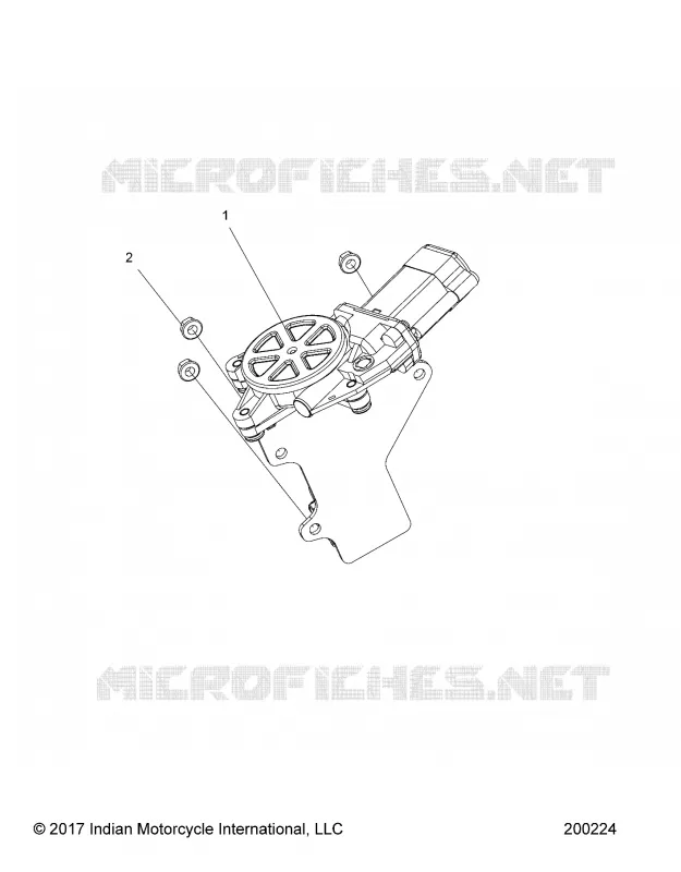 ELECTRICA, MOTOR, WINDSHIELD
