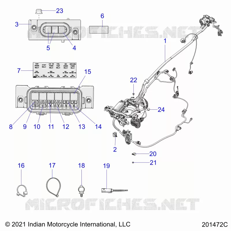 ELECTRICA, WIRE HARNESS
