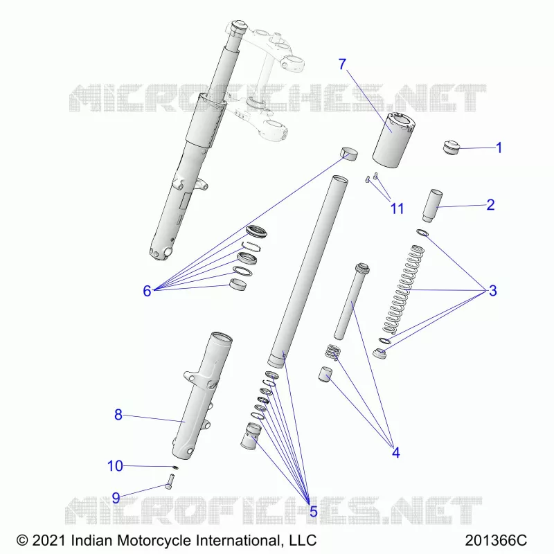 SUSPENSIÃ“N DELANTERA FORKS