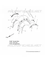 CARROCERÍA - GUARDABARROS TRASERA