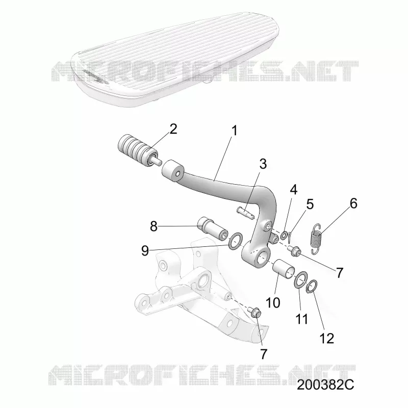 FRENOS, FRENO PEDAL