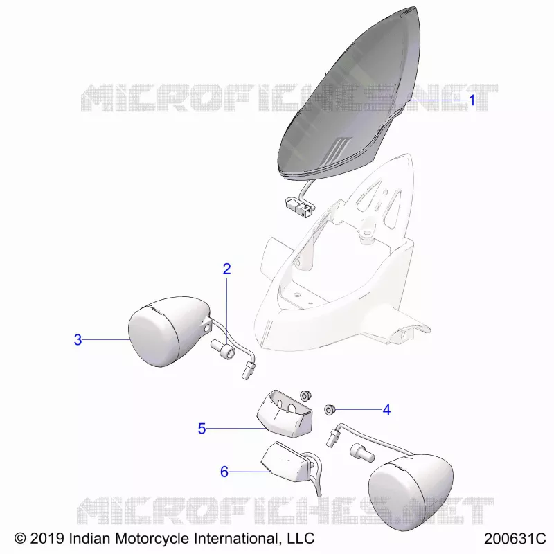 ELECTRICA, TURN SIGNALS, REAR AND TAILLIGHT
