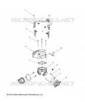 ENGINE, THROTTLE BODY/RIEL DE COMBUSTIBLE