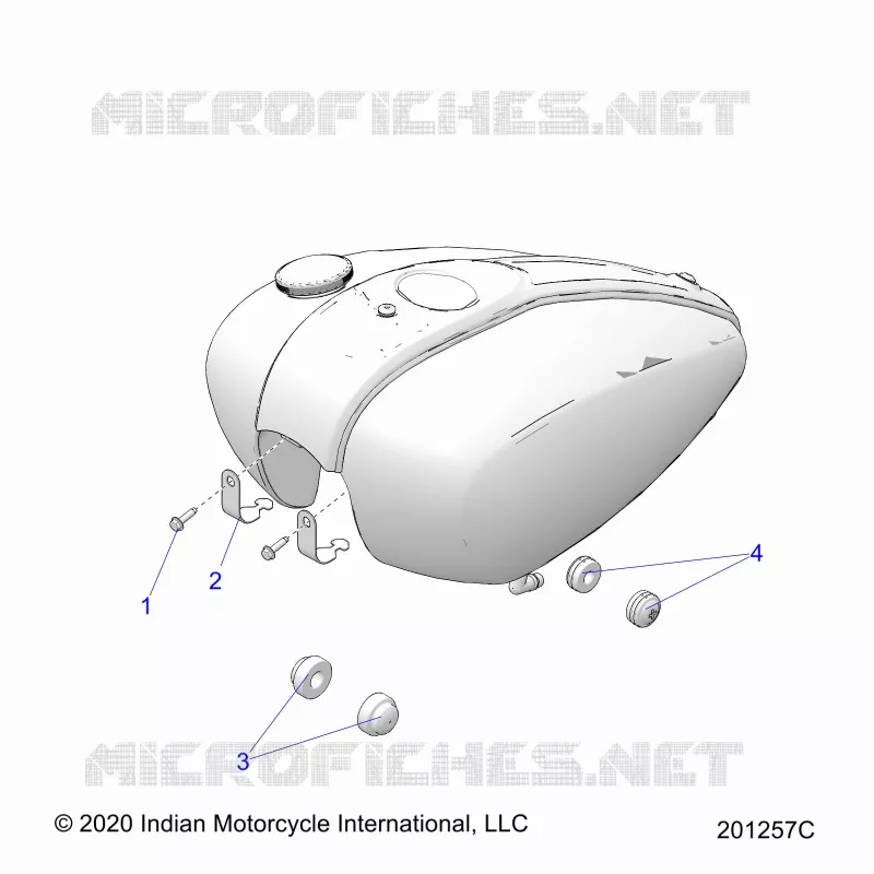 SISTEMA DE COMBUSTIBLE, FUEL TANK MOUNTING