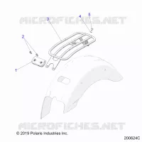 CHASIS, REAR RACK