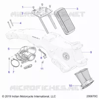 ENGINE, TOMA DE AIRE SYSTEM