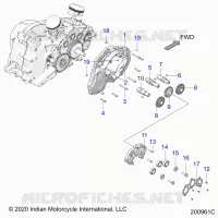MOTOR, CAM SHAFTS AND GEARS