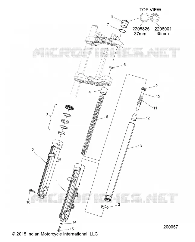 SUSPENSION DELANTERA FORKS