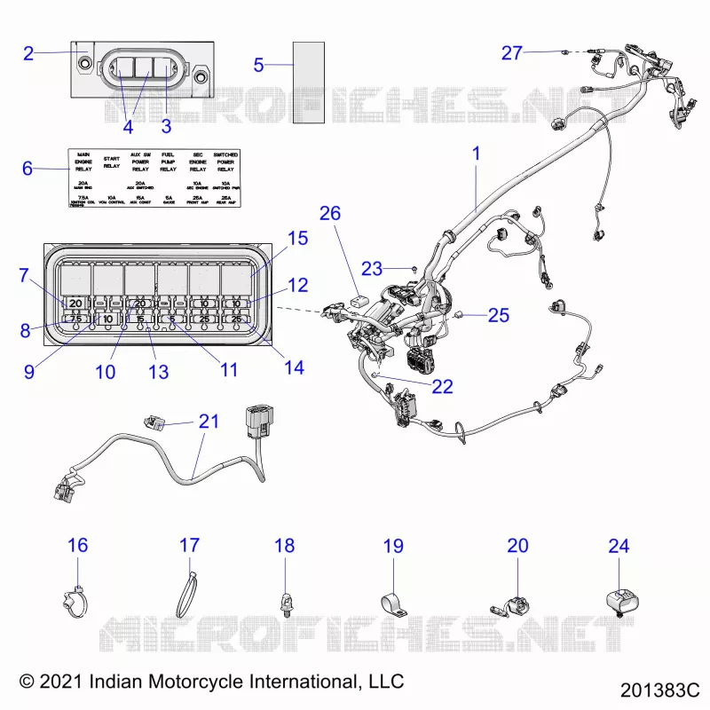 ELECTRICA, WIRE HARNESS