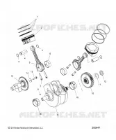 ENGINE, PISTON AND CIGUEÑAL
