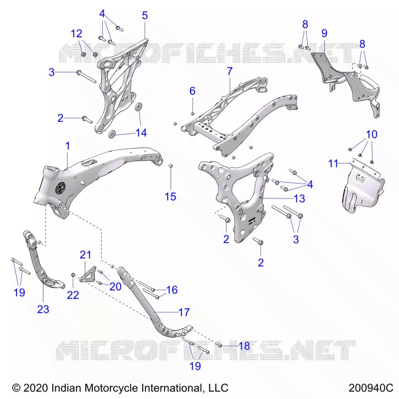 CHASSIS, BASTIDOR ASM.