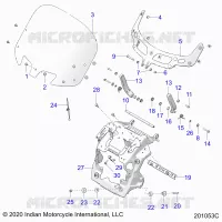 MERCADO ASM, WINDSHIELD MOUNT