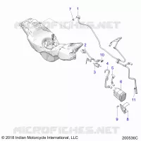 GASOLINA LINES AND CANISTER (EVAP)