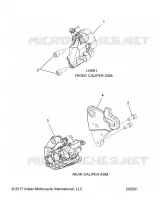 BRAKES, PINZA FRENO DELANTERA / TRASEIRA