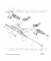 SUSPENSION TRASERA ASM., SWING ARM AND SHOCKS