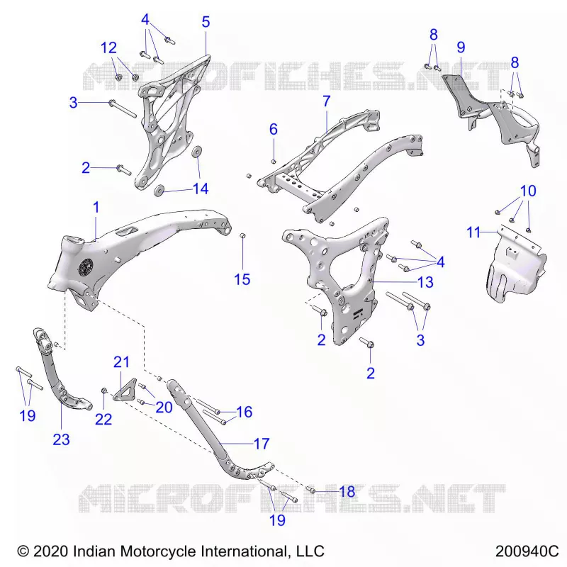 CHASSIS, BASTIDOR ASM.