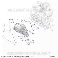 ENGINE, PRIMARY & TAPA DEL EMBRAGUE