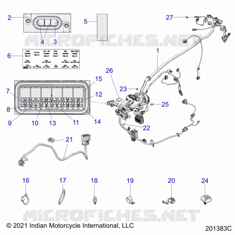 ELECTRICA, WIRE HARNESS