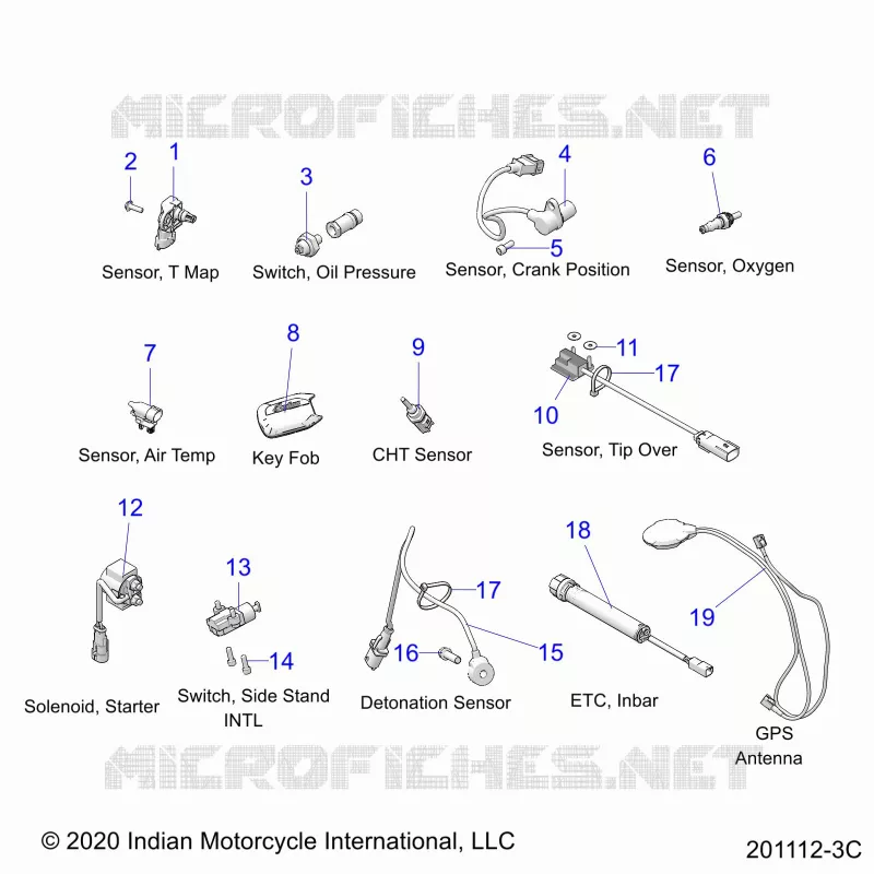 ELECTRICA, COMPONENTS 2 - N22DBABH/DBDBH ALL OPTIONS (201112