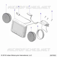 ELECTRICA, INSTRUMENT CLUSTER