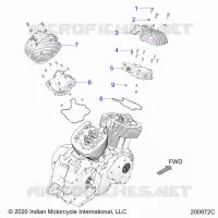 MOTOR, ROCKER COVERS