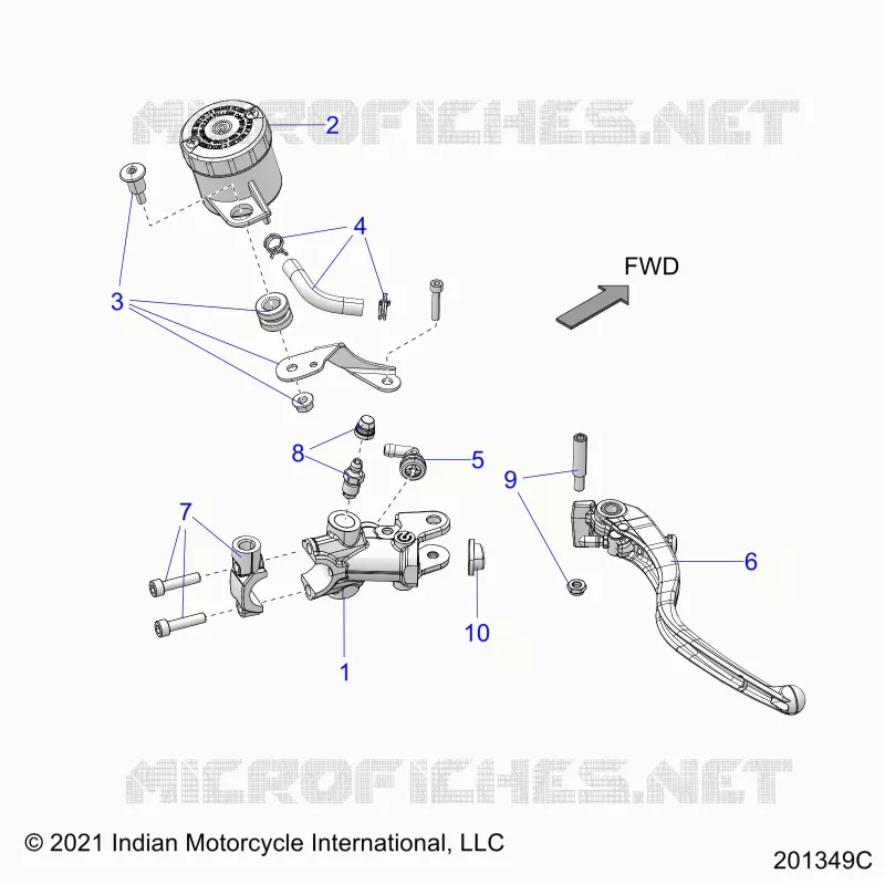 BRAKES, CILINDRO MAESTRO, FRONT