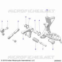 TREN, SHIFT PEDAL AND LINKAGE