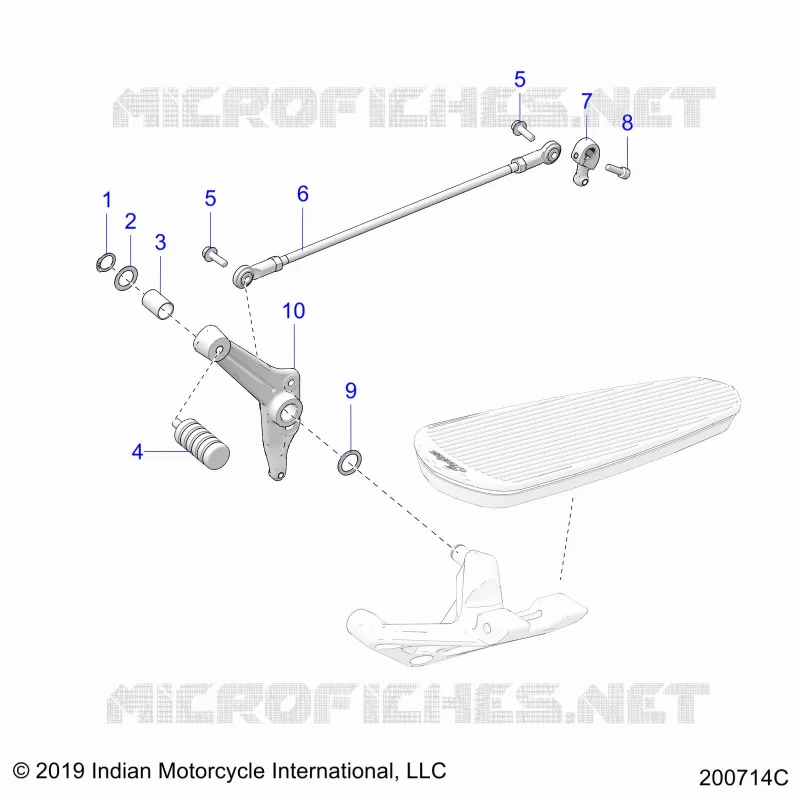 TREN, SHIFT PEDAL AND SHIFT LINKAGE