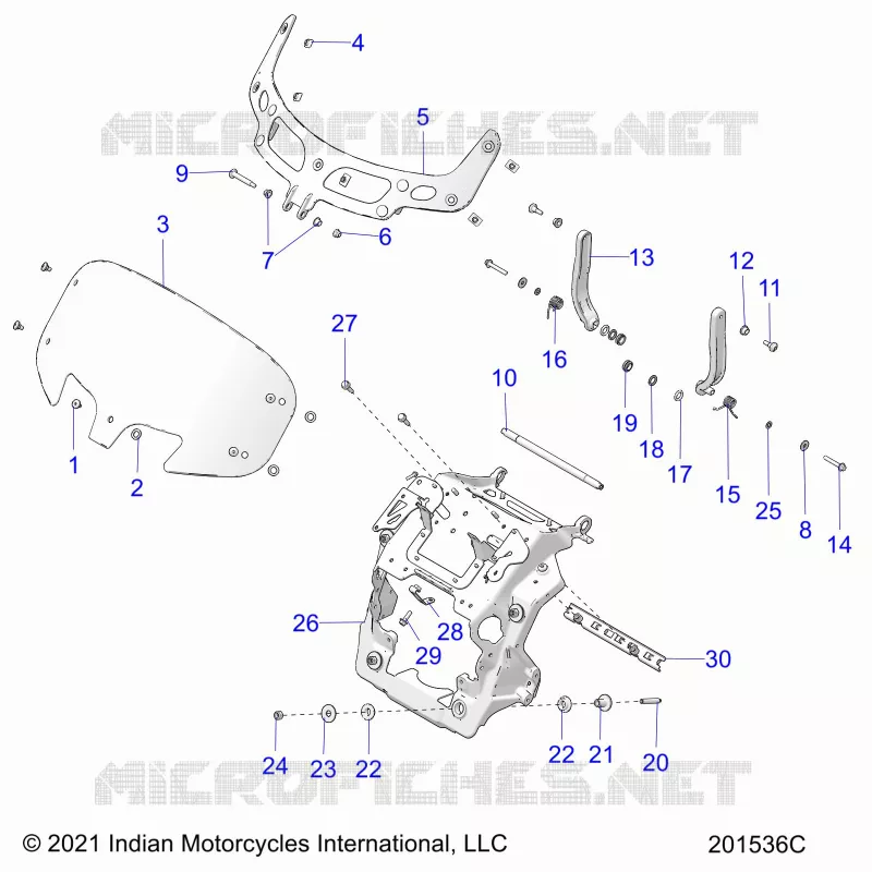 MERCADO ASM, WINDSHIELD MOUNT