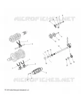 DRIVE TRAIN, CAMBIO FORKS, RATCHET AND DRUM