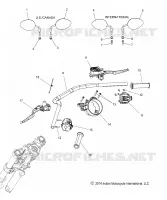 STEERING, MANILLAR ASSEMBLY