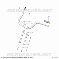 STEERING, SOPORTE DE MANILLAR AND GRIPS