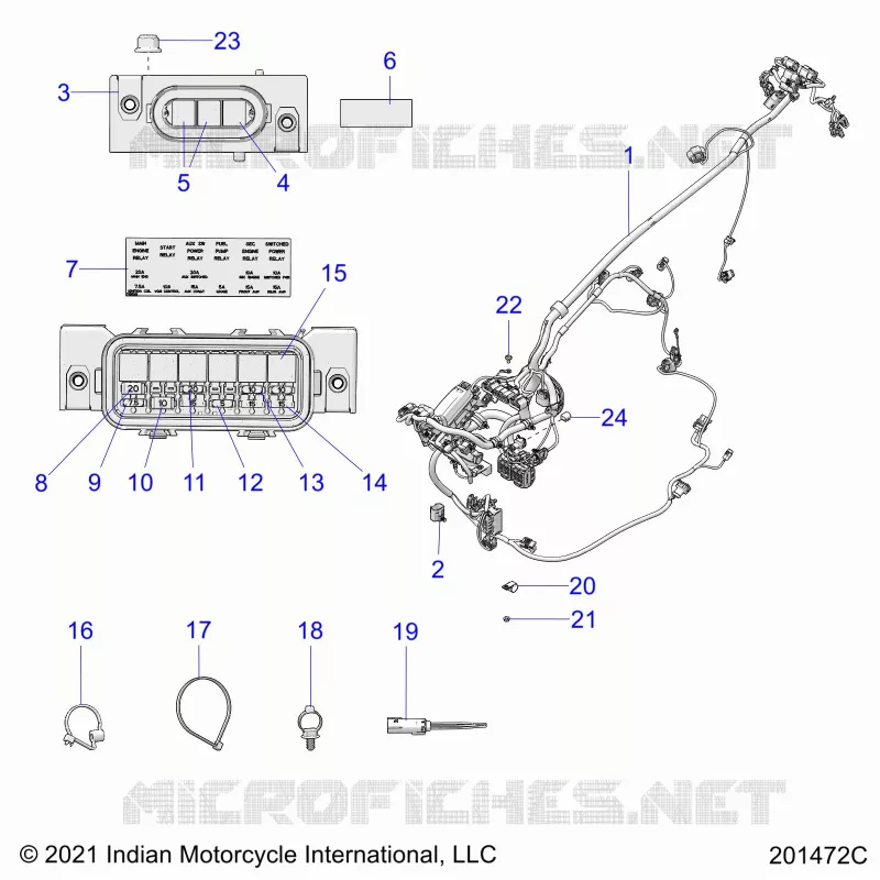 ELECTRICA, WIRE HARNESS