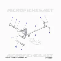 TREN, SHIFT PEDAL AND LINKAGE