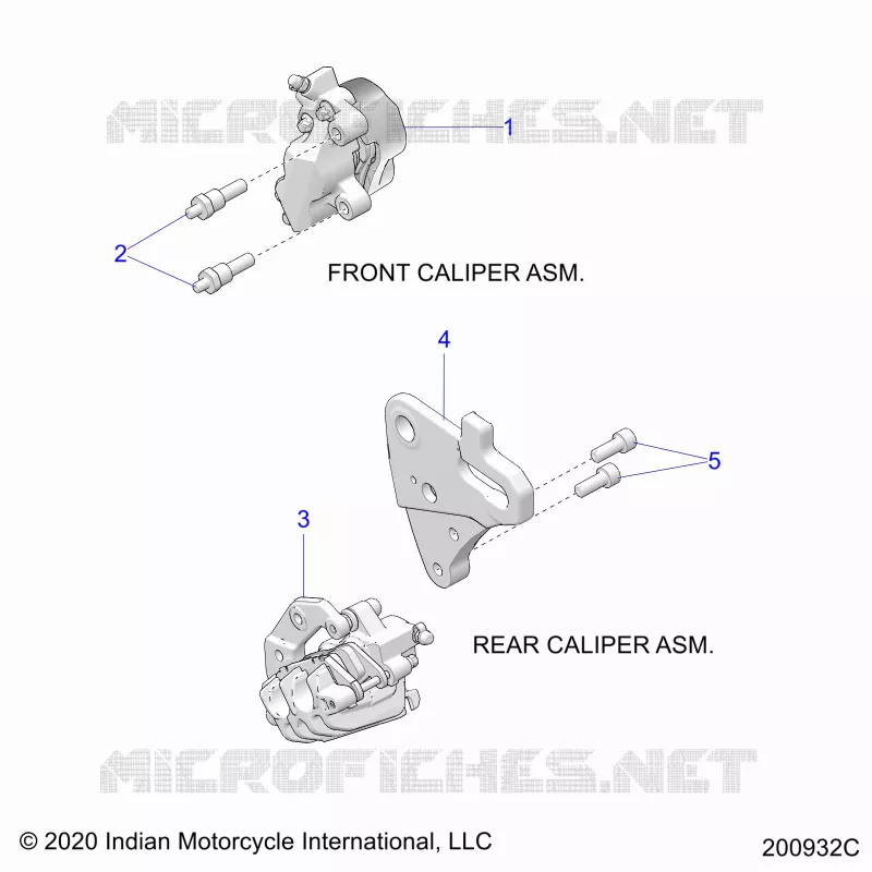 BRAKES, PINZA FRENO DELANTERA AND REAR