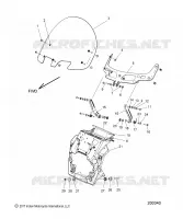 MERCADO ASM, WINDSHIELD MOUNT