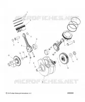 ENGINE, PISTON AND CRANKSHAFT