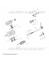 DRIVE TRAIN, HORQUILLAS DE CAMBIO, RATCHET AND DRUM