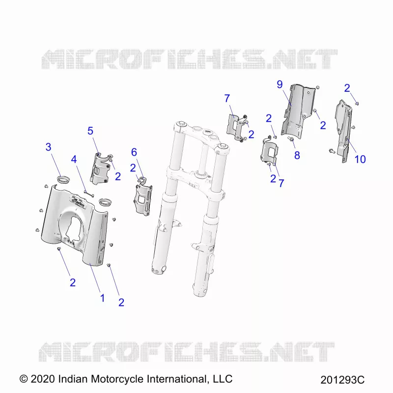 BODY, HEADLIGHT NACELLE
