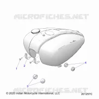SISTEMA DE COMBUSTIBLE, FUEL TANK MOUNTING