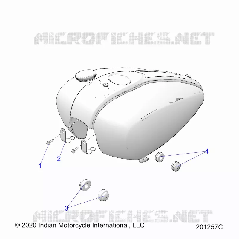 SISTEMA DE COMBUSTIBLE, FUEL TANK MOUNTING