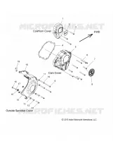 ENGINE RIGHT SIDE COVERS - N14CCC/CCV/TCA ALL OPTIONS (49INDIANENGCVR14)